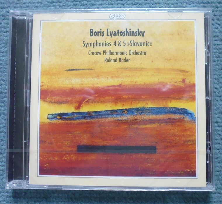 Boris Lyatoshinsky "Symphonies 4 & 5" (Борис Лятошинський)