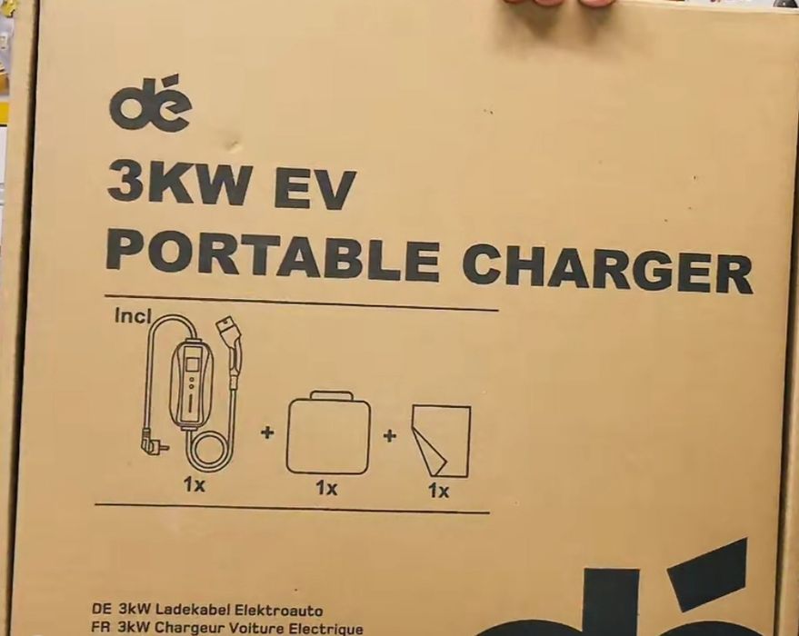Портативное зарядное устройство для электромобилей dé 3,7 кВт