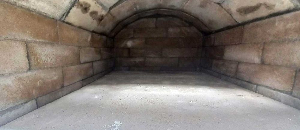 DUO XXL piec chlebowy do pizzy niebezpośrednio dopalany płytki granit