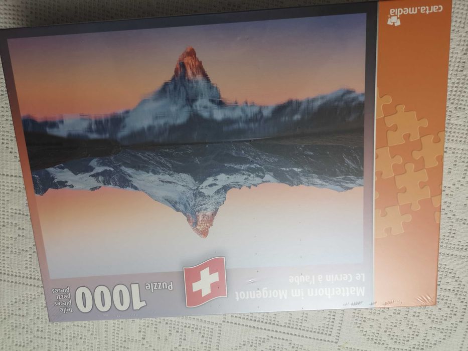 puzle de 1000 peças paisagem suiça