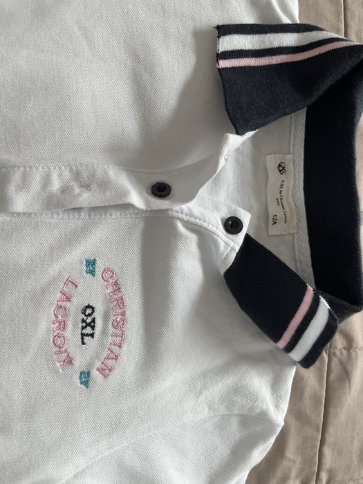 Koszulka dziecieca polo christian lacroix, 12 lat, nowa