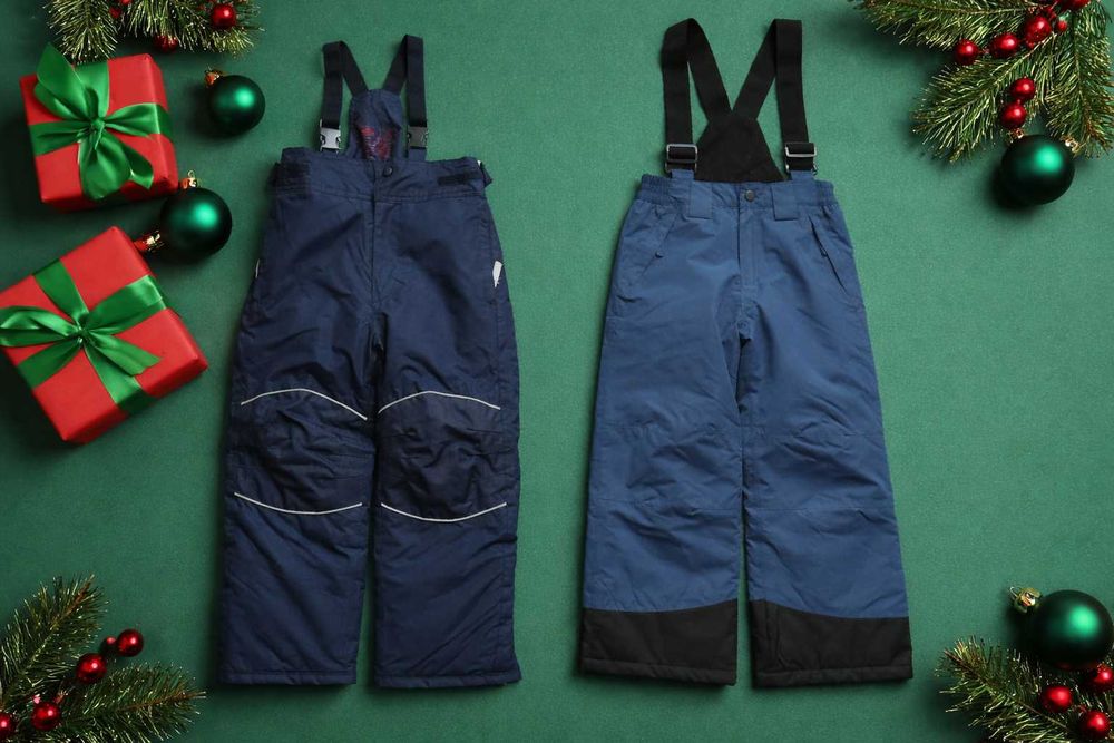 5-6 р. Crane. TCM зимовий комбінезон, лижні штани на флісі. Унісекс