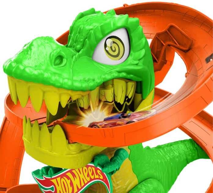 Ігровий набір Hot Wheels Атака вогняного Ті-Рексу