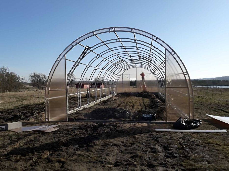 Szklarnia MAXI 4.1x4m Profil 40x20mm + 4 Prezenty