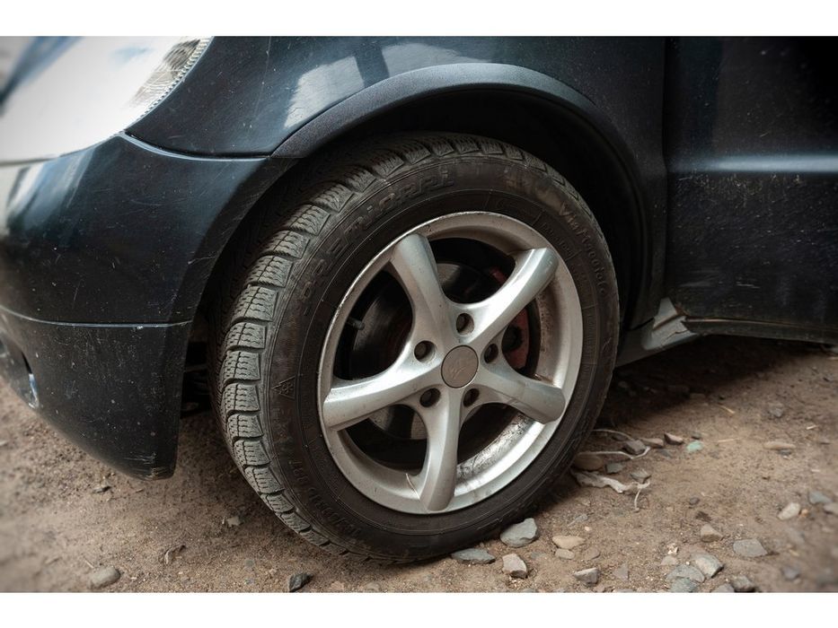 Mercedes A-сlass W168 1997-2004 Накладки на арки (4 шт, ABS-пластик)