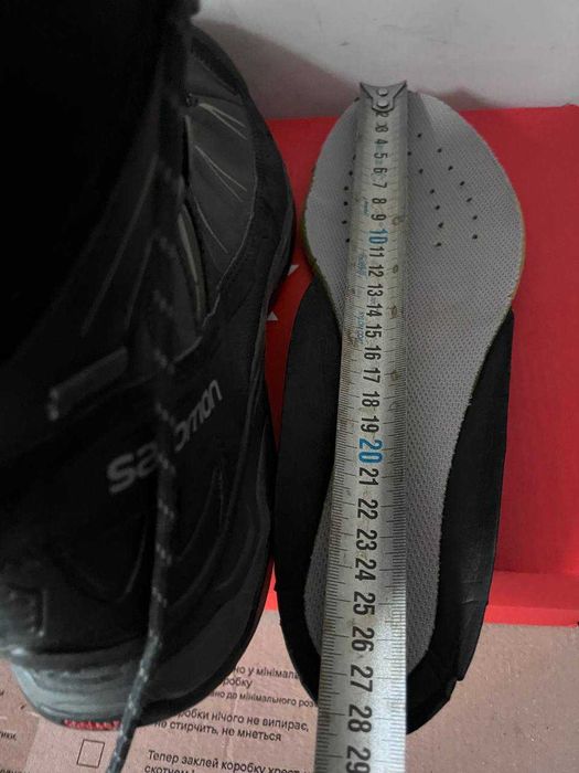 Ботинки Salomon Gore-Tex, кожа, оригинал