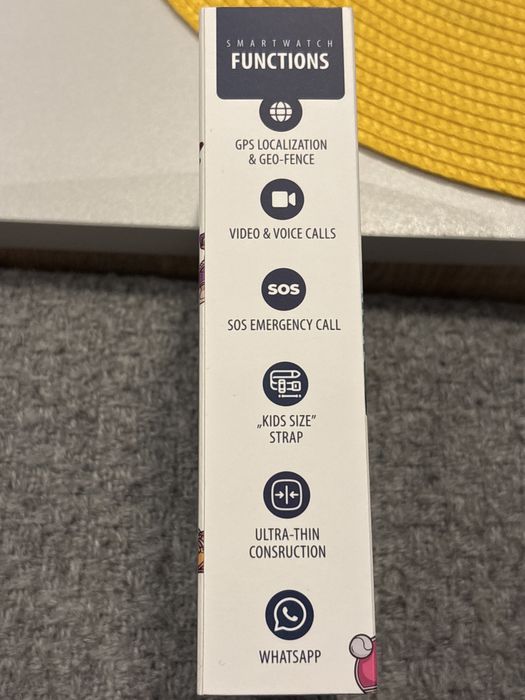 Różowy Smartwatch dla dzieci Garett Kids Vibe 4G