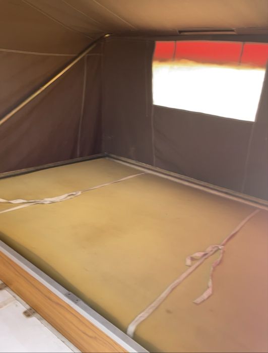 Atrelado tenda 2 quartos