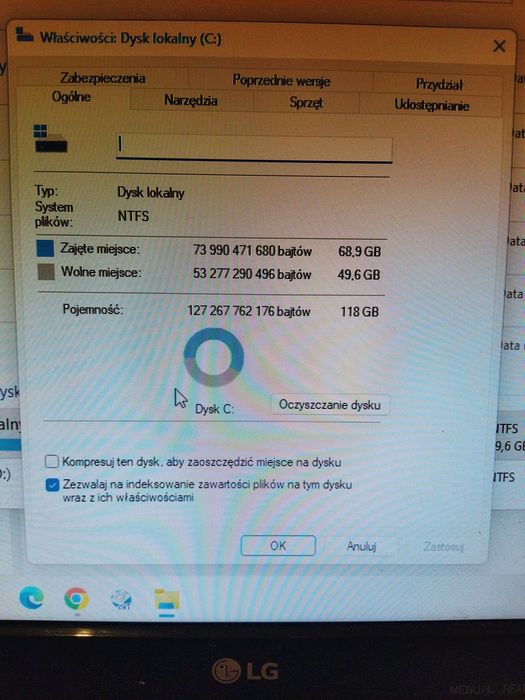 Zestawy komputerowe desktop DELL windows 11, monitor LG, myszka, klawi