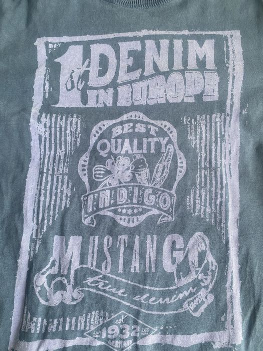 Niebieska Bluza cieńsza mustang