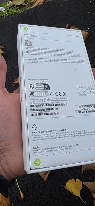 Iphone 17 Pro 256Gb Novo C/Garantia