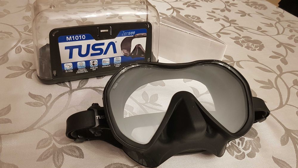 Maska do pływania, nurkowania, panoramiczne gogle TUSA M1010 ZENSEE