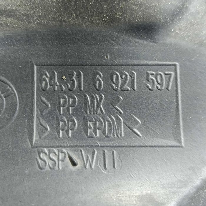 Ściana grodziowa wlot powietrza BMW e60 e61 e63 e64