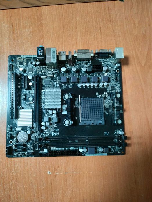 Материнская плата ASRock 760GM-HDV неисправная (донор)