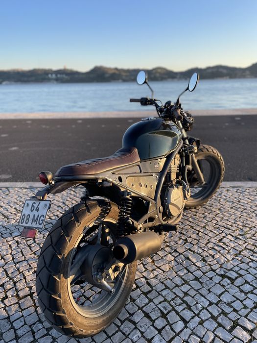 Kawasaki er5 500 Scrambler Cafe Racer