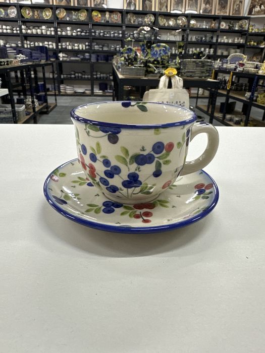 Filiżanka ceramiczna 250 ml z podstawką