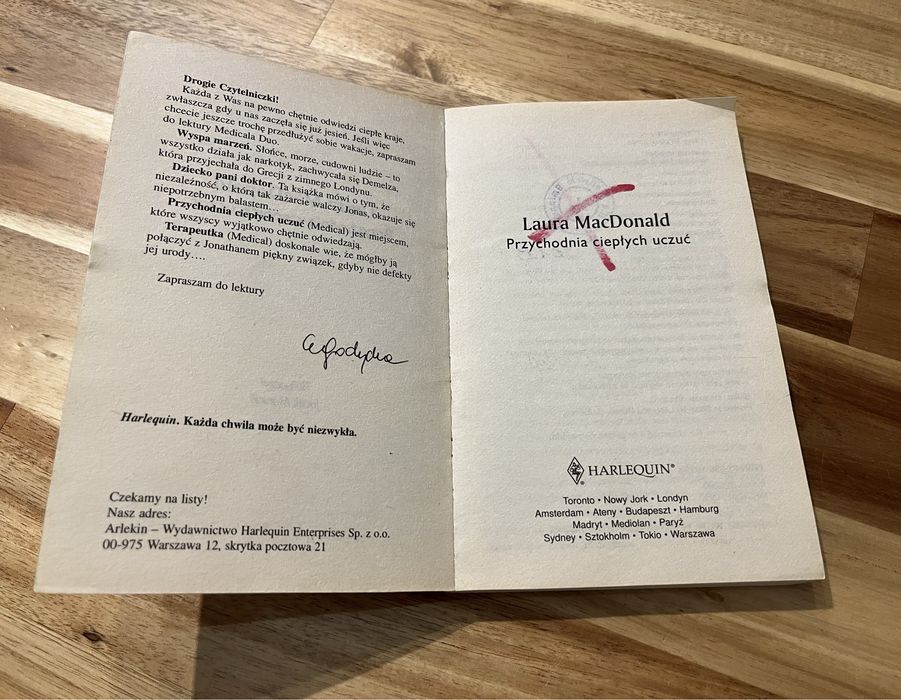 Przychodnia ciepłych uczuć Laura MacDonald