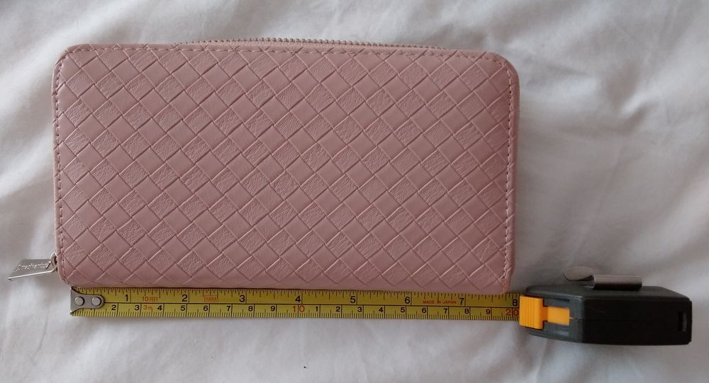 Carteira Stradivarius rosa claro