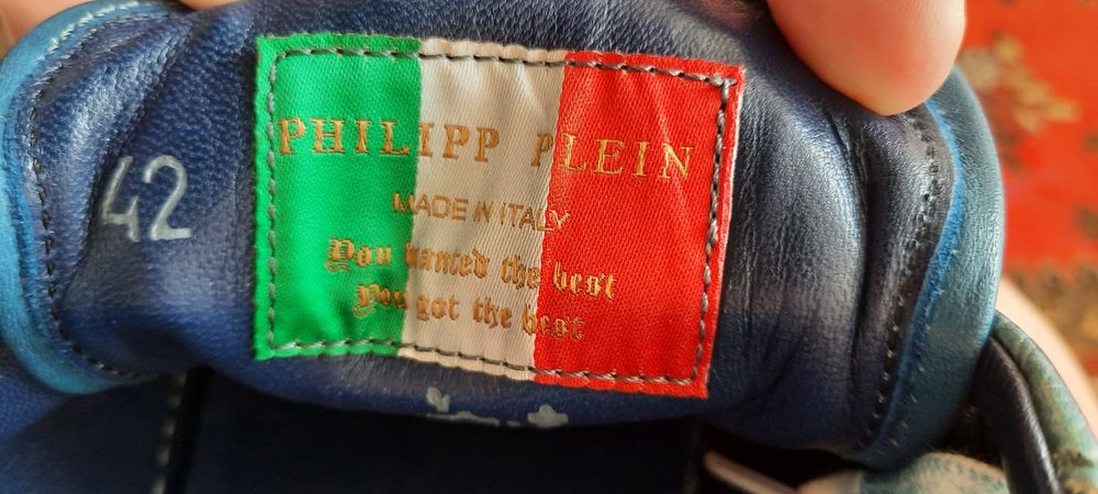 Оригинальные мужские кеды ,кроссовки Philipp Plein