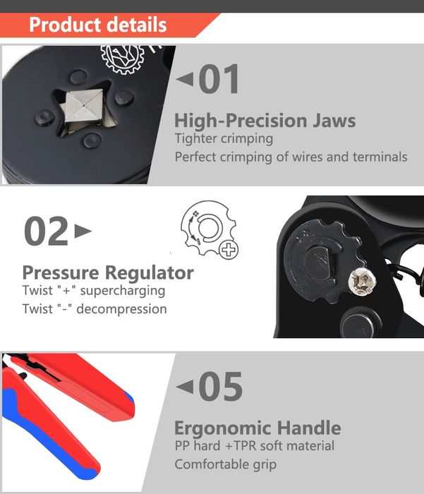 обжимка для кабельных наконечников