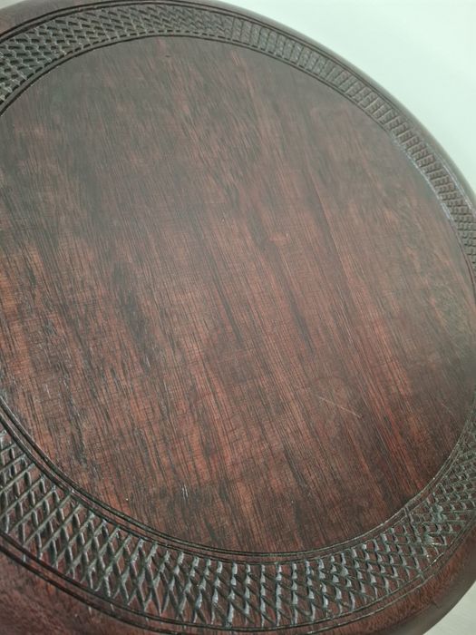 Mesa de centro em pau preto de Angola