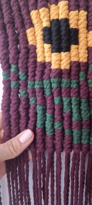 Припинда , макраме фартух , етно фартух , хендмейд