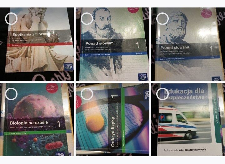 Książki angielski , niemiecki technikum - liceum i inne