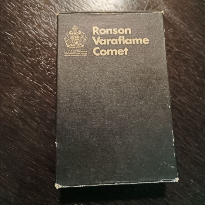 Isqueiro Ronson Comet Saturn Blue novo