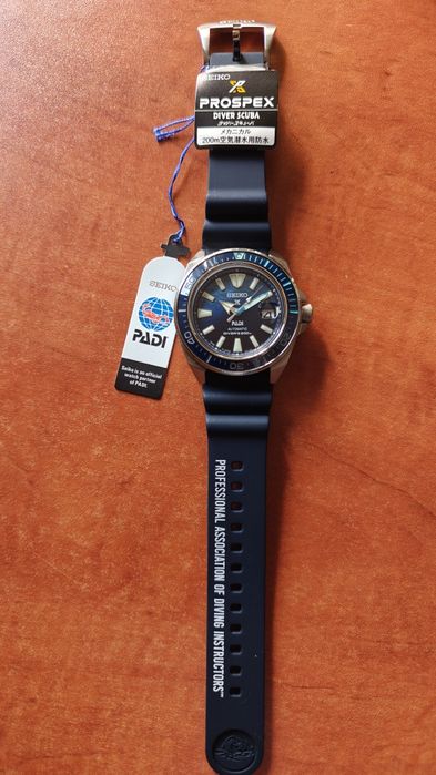 Seiko Prospex PADI SBDY123 JDM (SRPJ93K1) Samurai nowy - full set - dobra cena