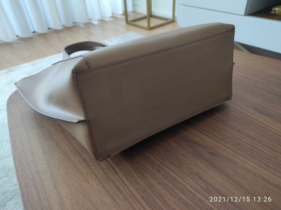 Mala TOSCA BLUE nova pele genuína