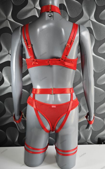 Komplet bielizny erotycznej Justelle_premium rozmiar s/m, prezent