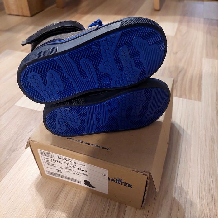 Ocieplane buty chłopięce Bartek rozm.23