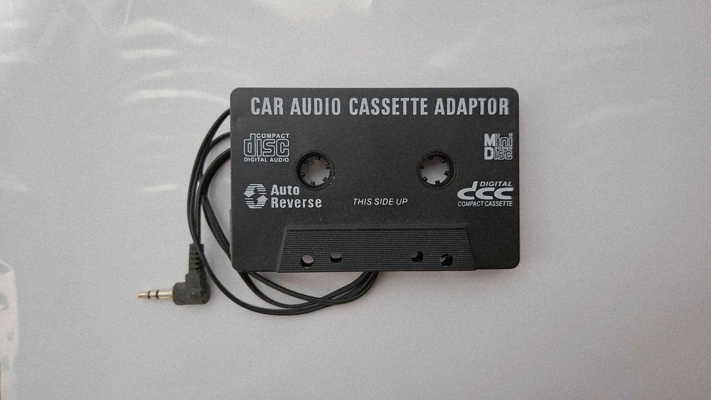 Adaptador de áudio para Auto-Rádio Cassete