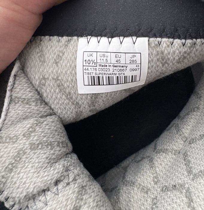 Черевики зимові "LOWA®️ Tibet EVO 400 GTX®️" Slate