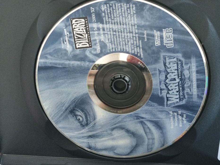 Coleção Jogos WarCraft 3 REIGN OF CHAOS e expansão FROZEN THRONE