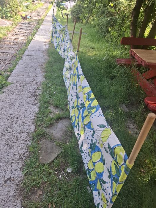 Parawan plażowy 4 metry jak nowy