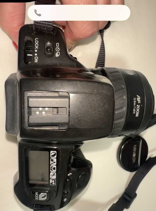 Maquina Fotográfica Analógica Minolta Dynax300si + Lente 35/70