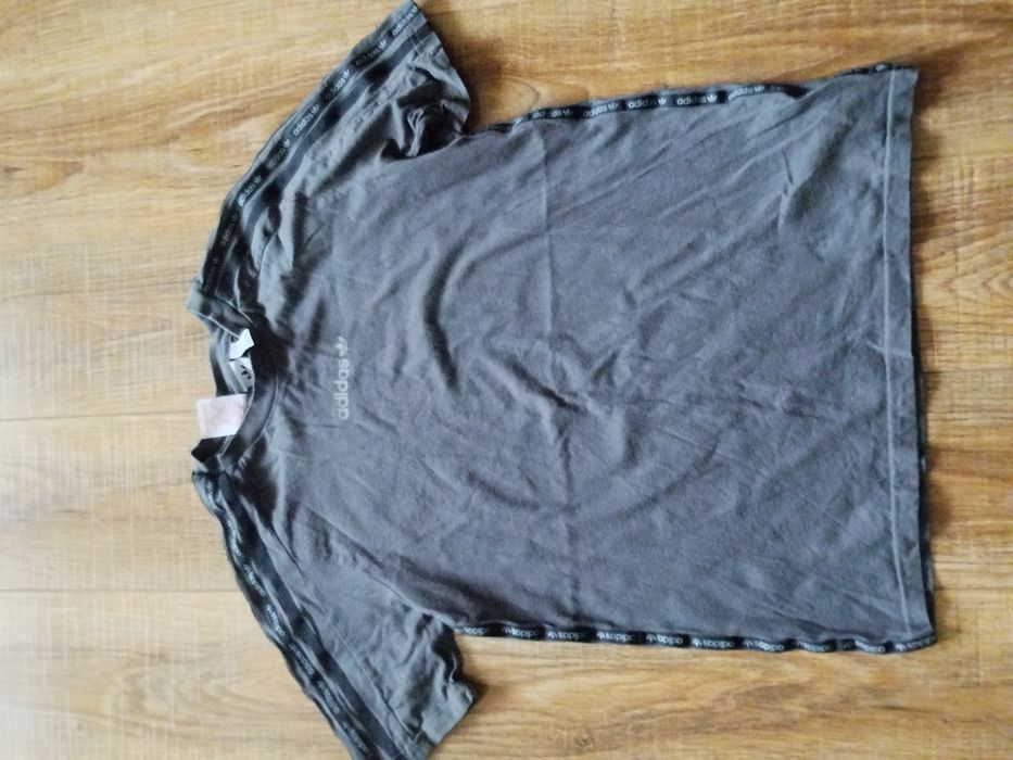 Футболка- Adidas колір сірий