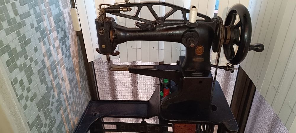 Máquina costura Sapateiro Singer