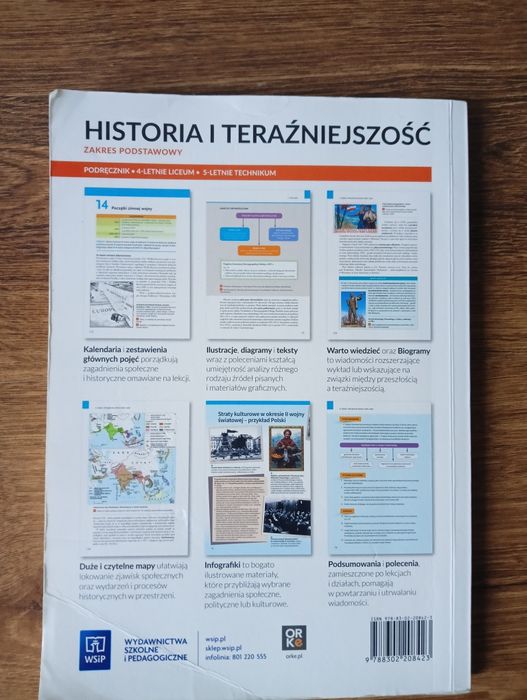 Podręcznik historia i teraźniejszość klasa 1 WSiP