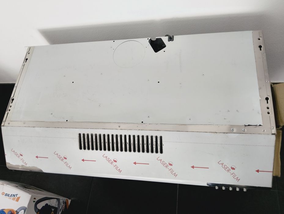 Exaustor Tecnogas 90cm inox 2 motores NOVO