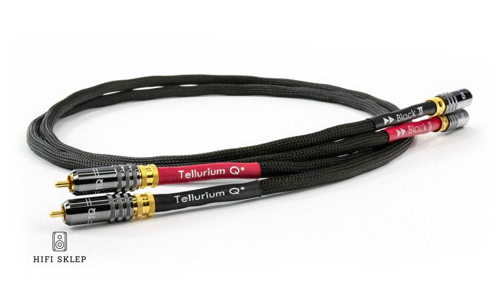 Kabel Tellurium Q Black II RCA- 2m/zapytaj o promocję !!!