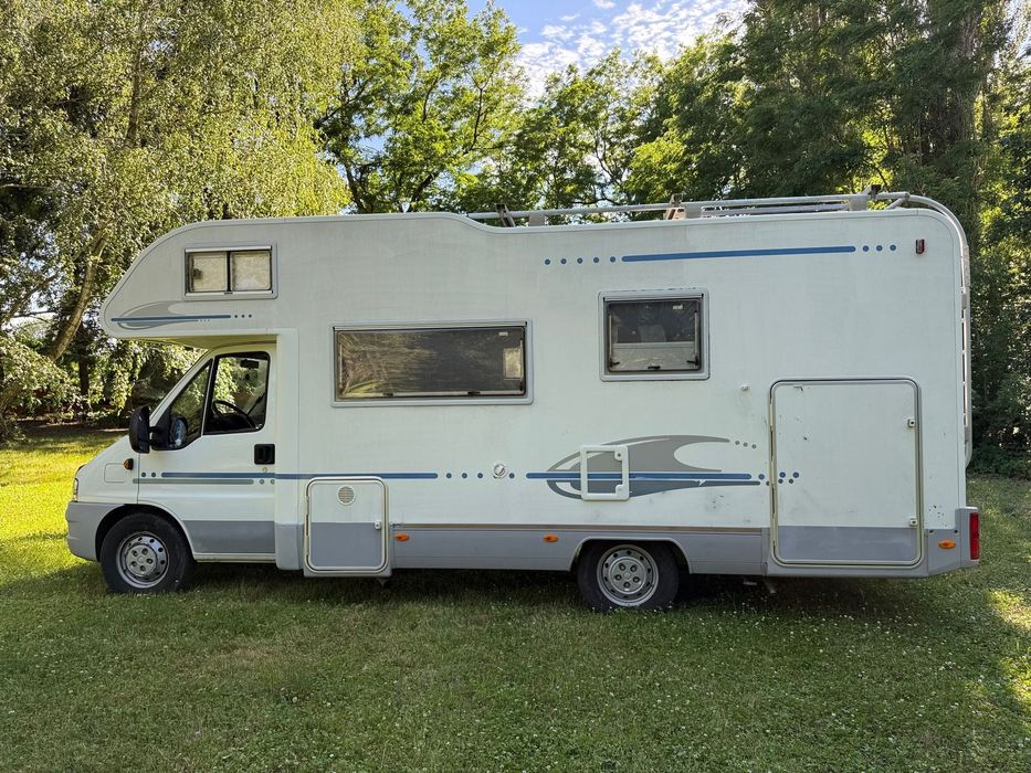 Fiat Ducato Adria Coral660 DP  6-osobowy przebieg 61 tys ,serwis,duży garaż na skuter/motor