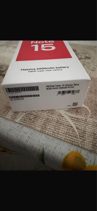 Vendo Xiaomi REDMI NOTE 15 250GB 6000mAh