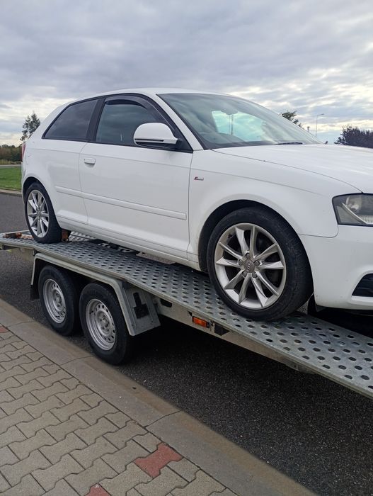 drzwi przednie prawe lewe audi a3 8p 3d tylna klapa tylny zderzak s line LY9C