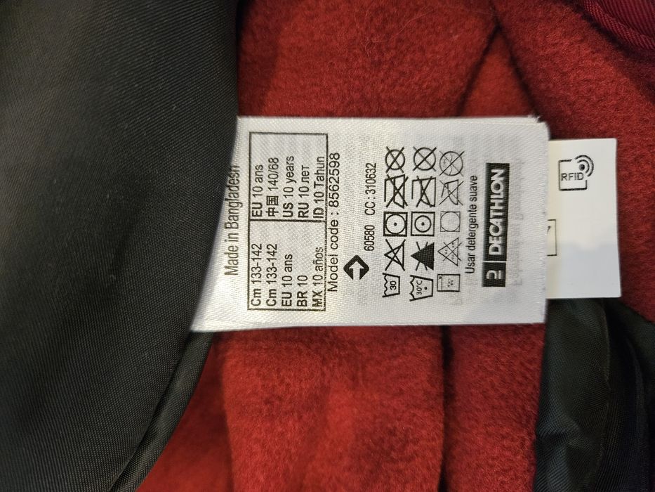 Kombinezon narciarski 133-142 Decathlon - 10 lat