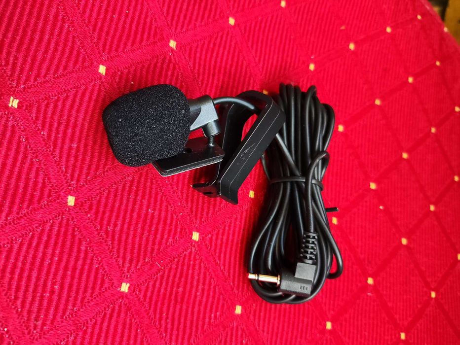 Mikrofon do zestawu głośnomówiącego do radia samochodowego GPS jack