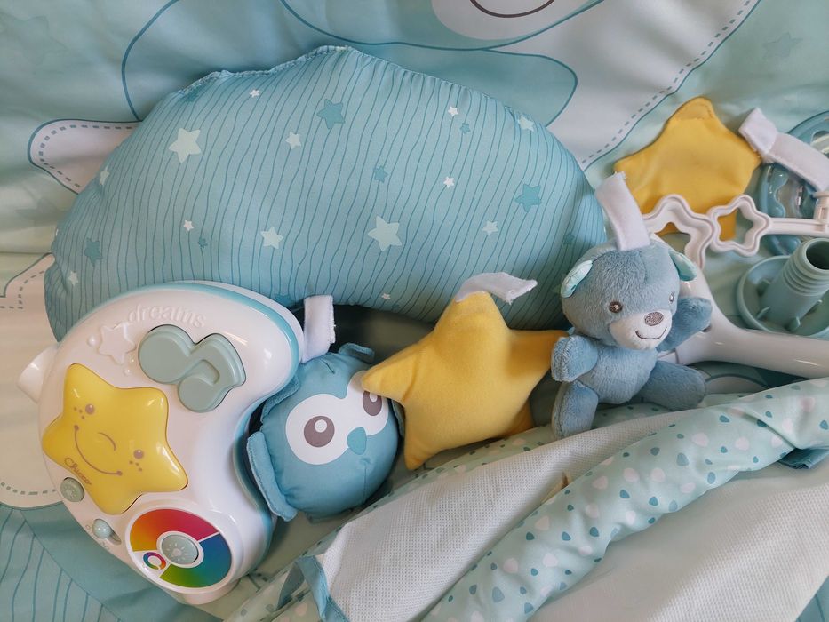 Chicco, mata dla niemowlaka, 3w1, niebieska