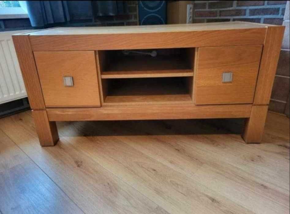 Zestaw witryna słupek szafka rtv drewniany dębowy nowoczesny FV DOWÓZ