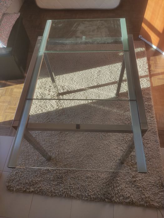 Mesa vidro glivarp Ikea